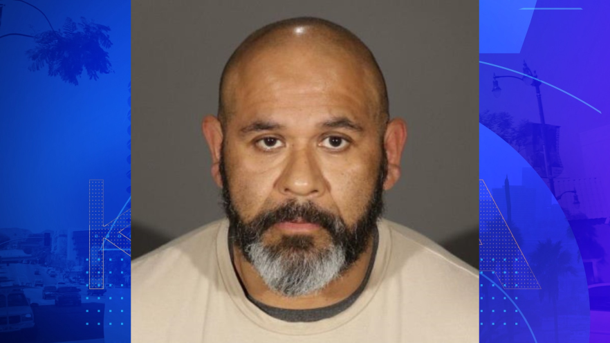 Suspect Raymundo Bretado, 47, from Rancho Cucamonga in a photo from the Glendale Police Department.