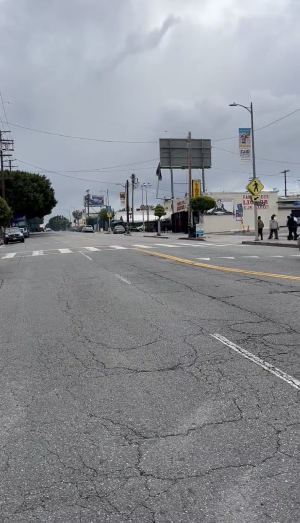 A 13-year-old boy was left severely injured after a hit-and-run crash in Boyle Heights on March 30, 2023. (Los Angeles Police Department Central Traffic Division)