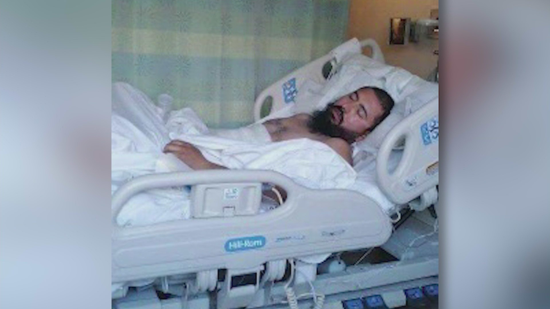 Daniel Villalobos, 32, recovering after surviving a stabbing attack in El Sereno on March 3, 2023. (Villalobos Family)