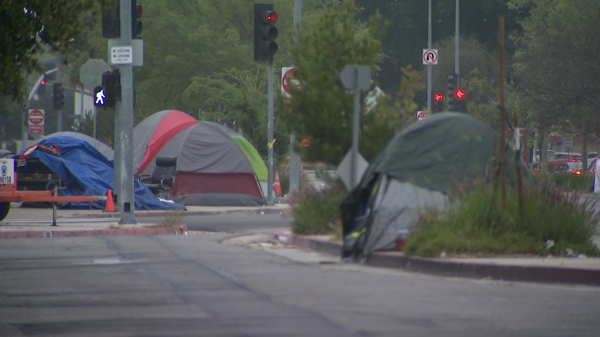 Beverly Grove Homeless Encampment