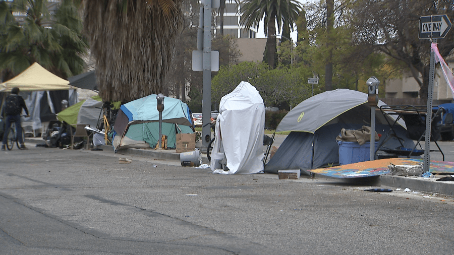 Beverly Grove Homeless Encampment