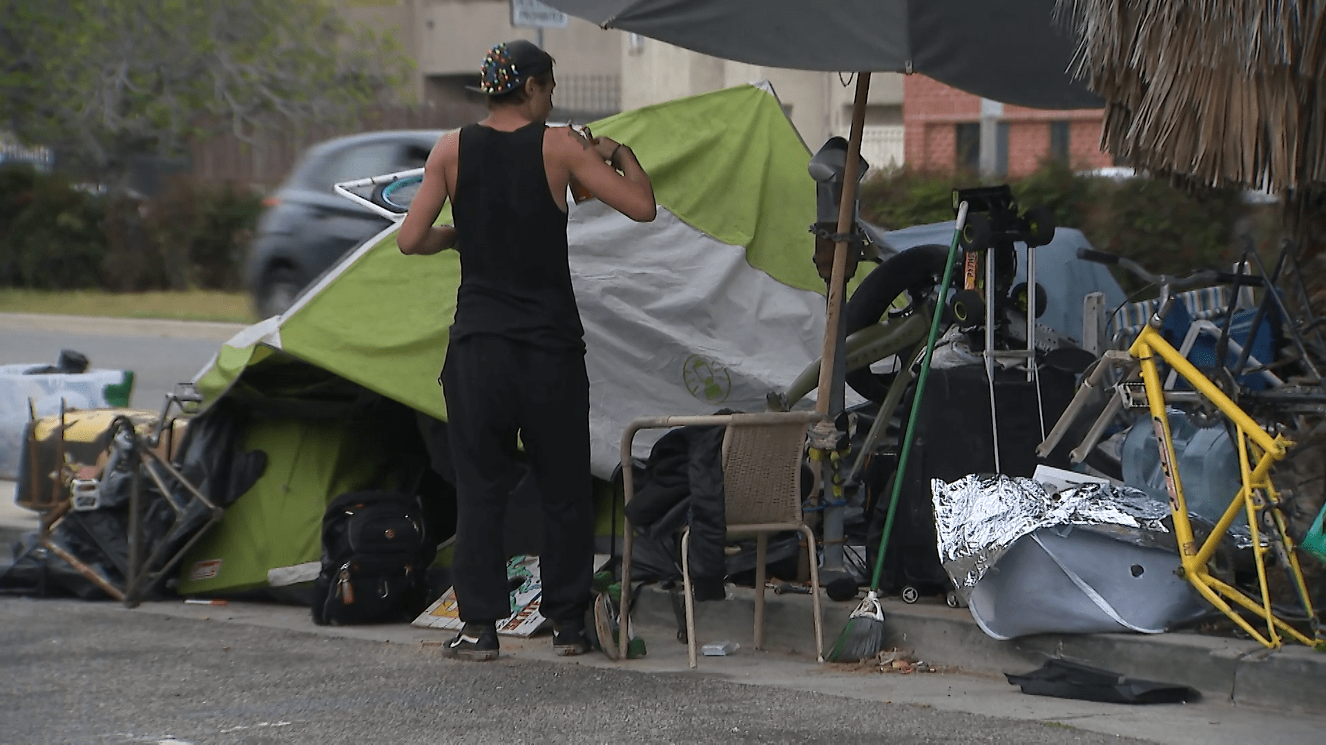 Beverly Grove Homeless Encampment