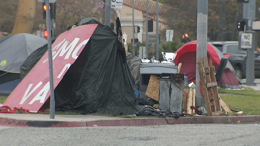 Beverly Grove Homeless Encampment