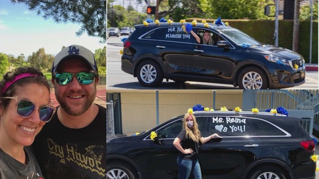 Marlisse Reina and Brock Milhorn are seen in undated family photos.