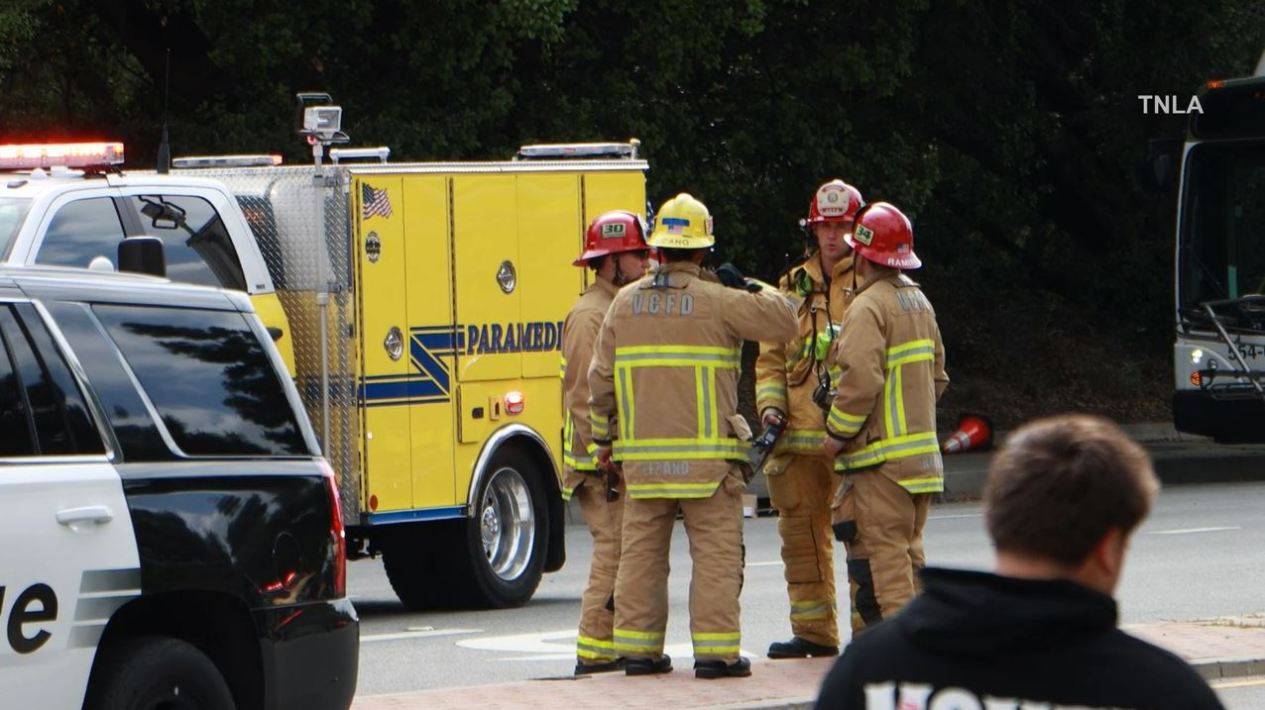 Crash leaves multiple children injured after vehicle plows into them in Thousand Oaks on April 18, 2023. (TNLA)