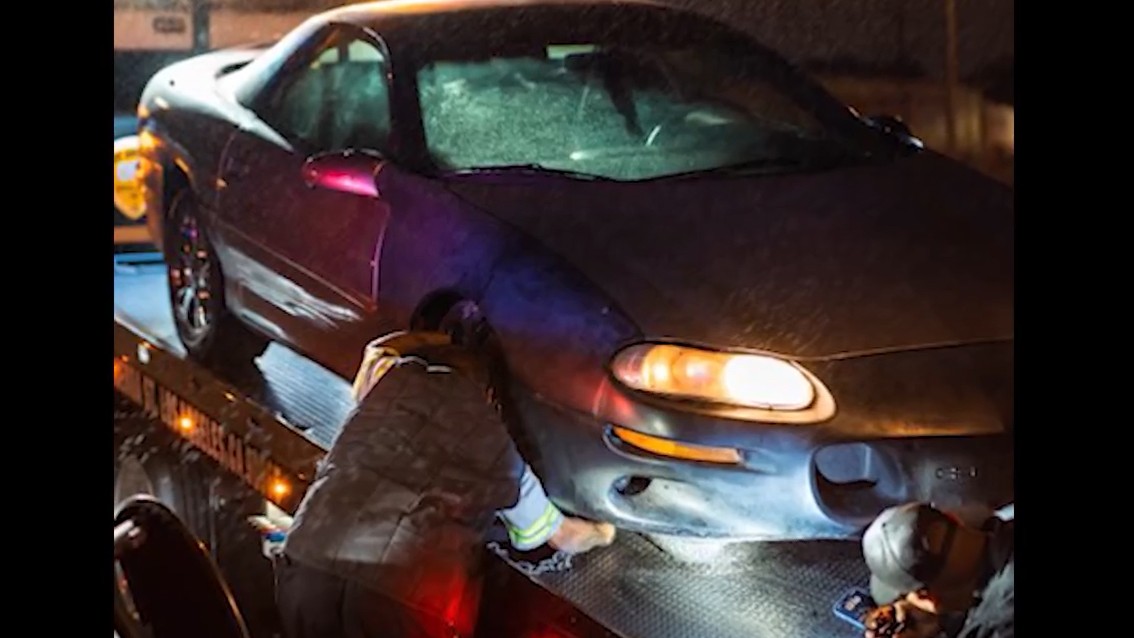 street racing car seized