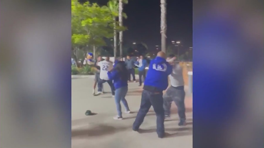 Dodger Stadium Brawl