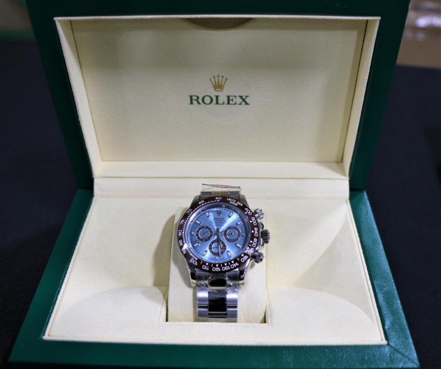 Over $1.2 million worth of fake luxury watches were seized at Los Angeles International Airport.
(U.S. Customs and Border Protection)