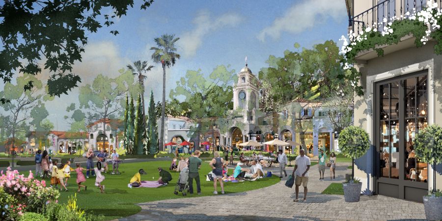 The Commons at Calabasas renovation plans