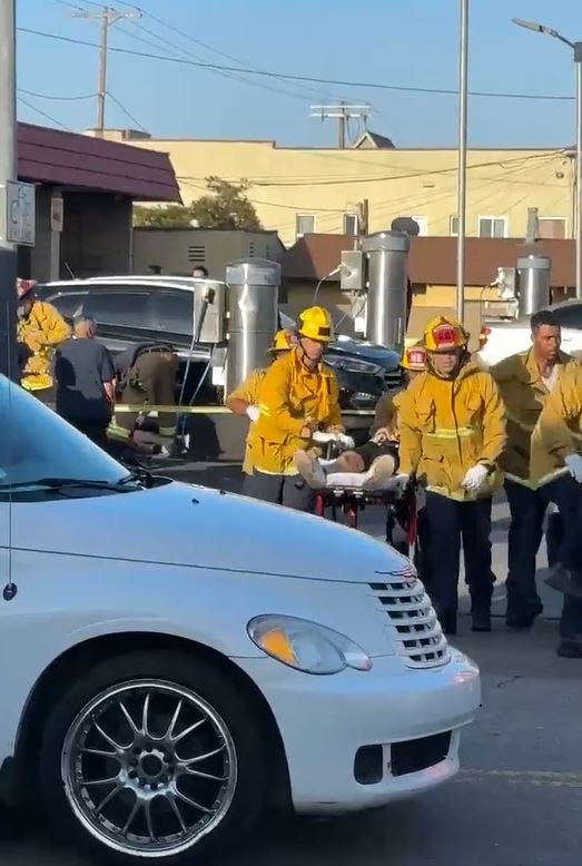 A shooting outside of a Hyde Park car wash left two people hospitalized on June 8, 2023. (Citizen)