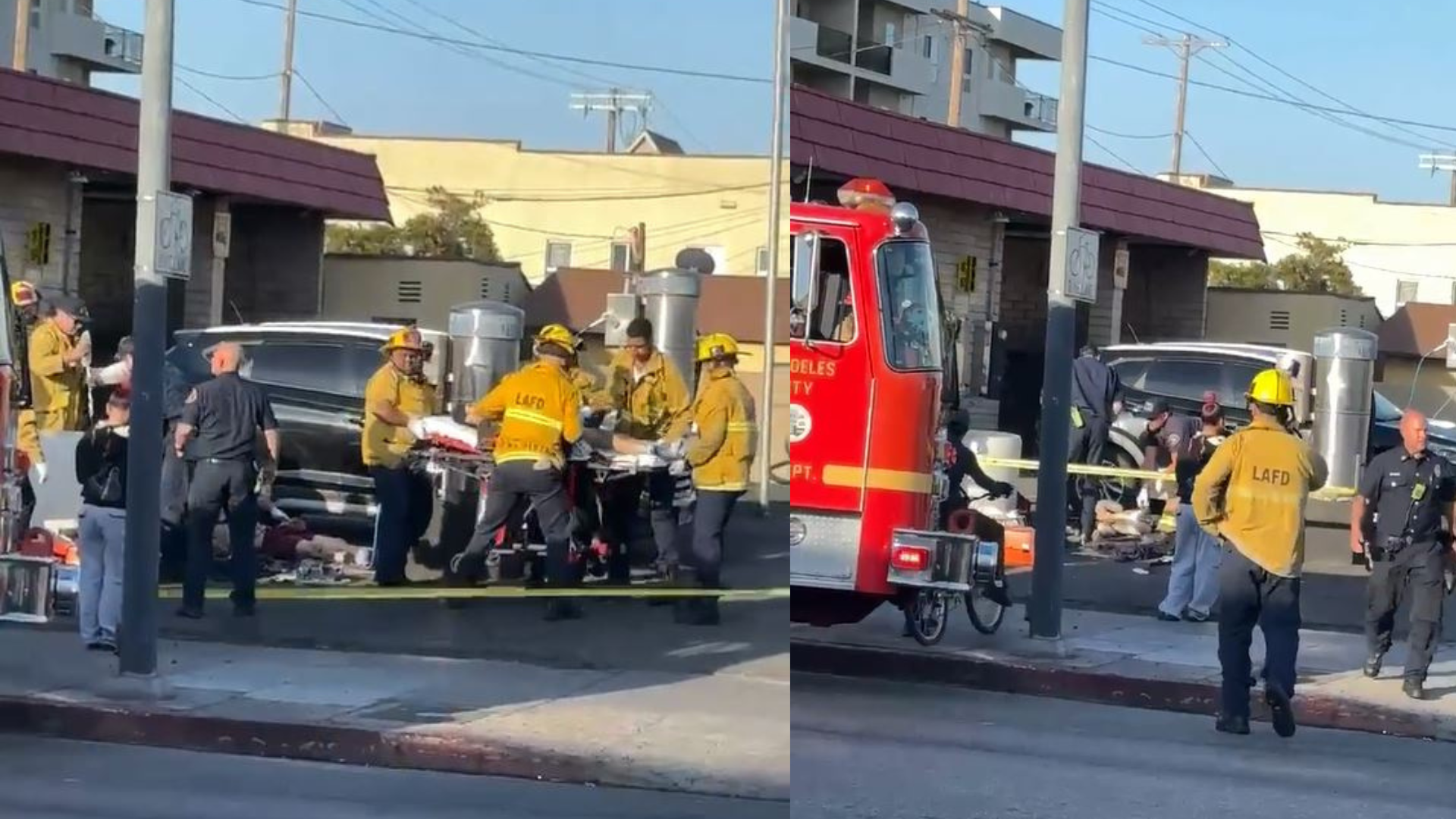 A shooting outside of a Hyde Park car wash left two people hospitalized on June 8, 2023. (Citizen)