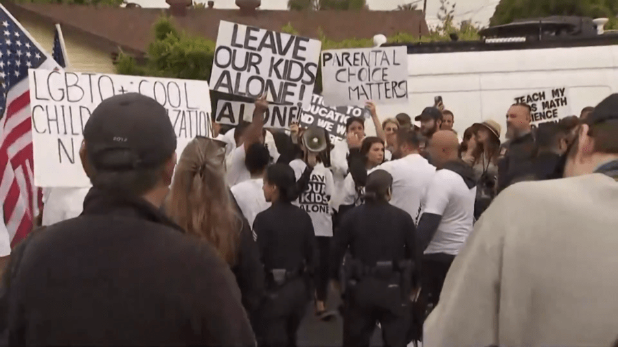 Saticoy Pride protest