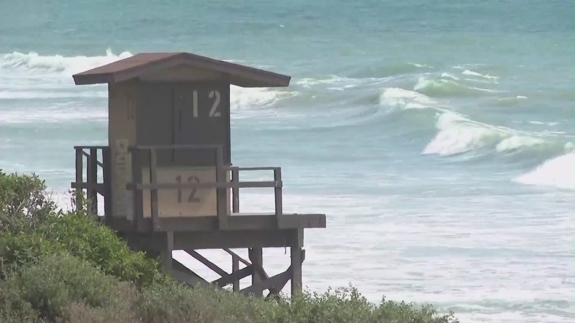 San Clemente Beach (KTLA)