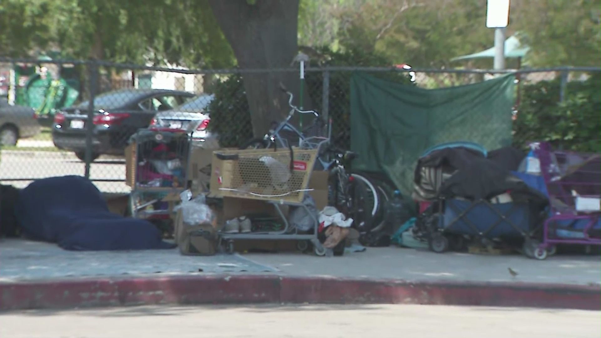 West Hills homeless encampment