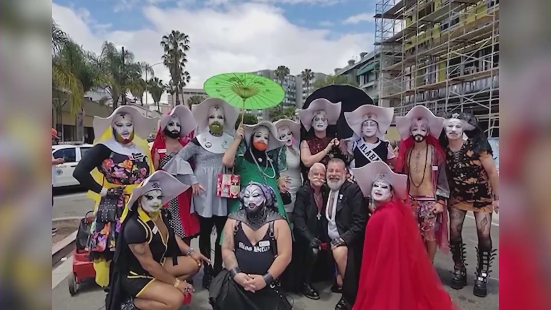 The Sisters of Perpetual Indulgence, a group of self-described “queer and trans nuns,” were set to be honored with the team’s Community Hero Award. (The Sisters of Perpetual Indulgence)