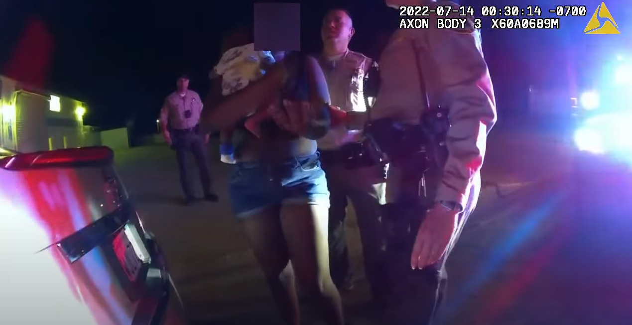 Bodycam footage showing a deputy punching a mother in Palmdale was released on July 12, 2023 by the Los Angeles County Sheriff's Department.