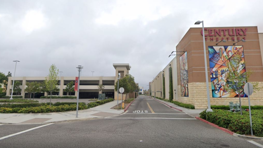 Parking structure at The Collection at Riverpark shopping and dining district in Oxnard. (Google Earth)