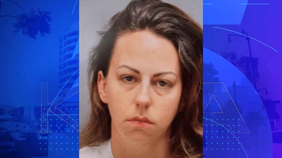 Heather Greenman, 37, of Riverside, is shown in this undated photo provided by the Beaumont Police Department. Greenman is accused of abusing a child that she was babysitting.