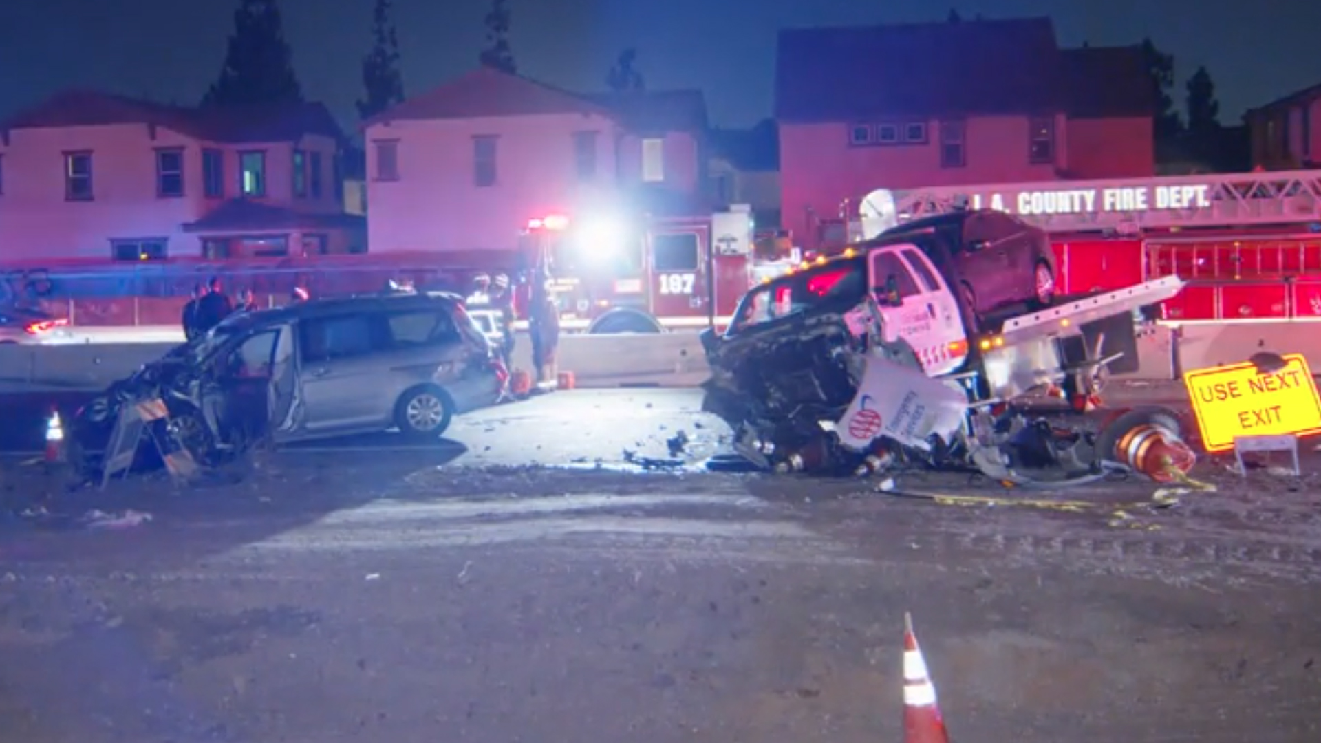 1 dead in Pomona head-on crash