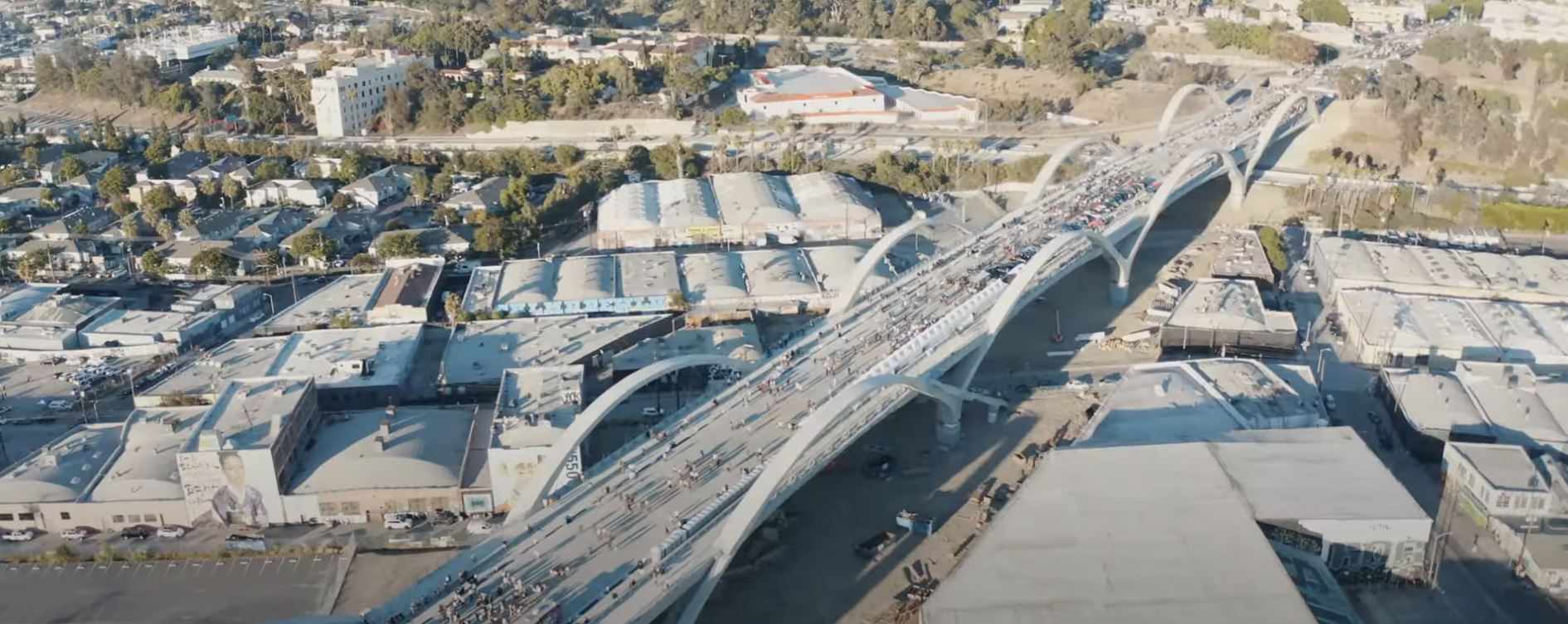 Bridgefest LA 2023 will take over the 6th Street Bridge in downtown Los Angeles on Aug. 5, 2023. (Bridgefest LA)