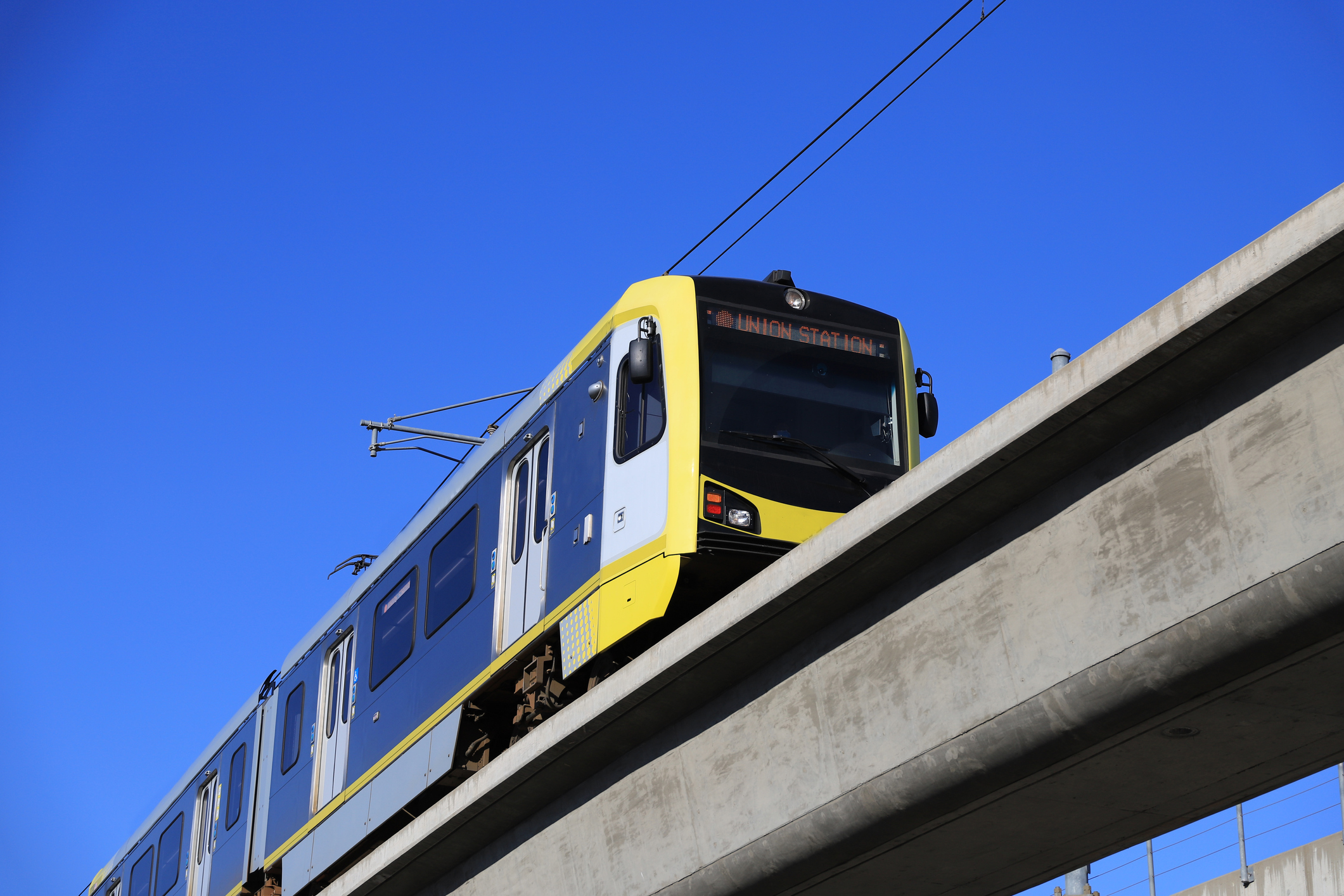 Los Angeles Metro L Line (Gold Line) train. (Getty Images)