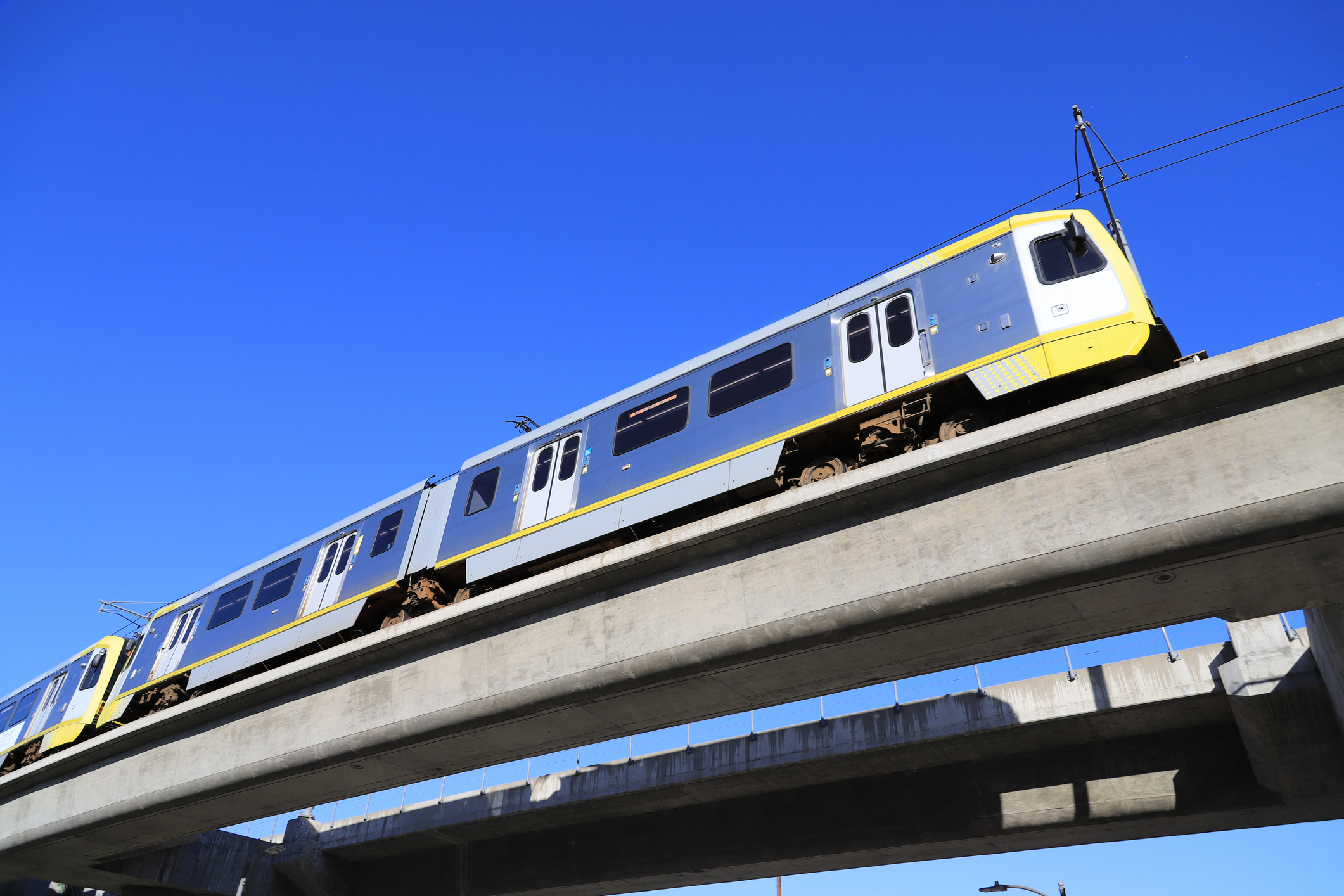 Los Angeles Metro L Line (Gold Line) train. (Getty Images)
