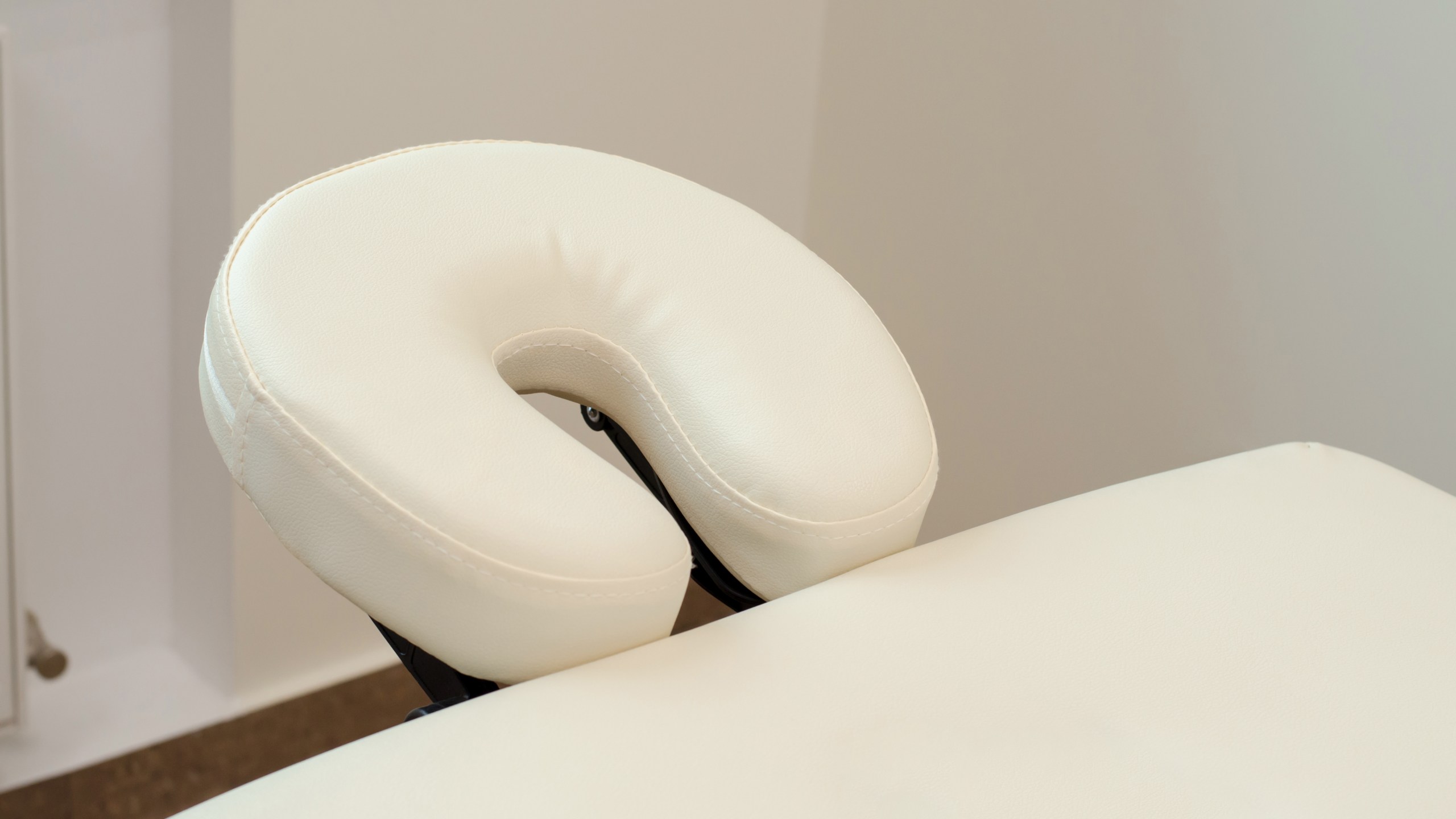 A headrest on a massage is seen in a file photo. (Getty Images)