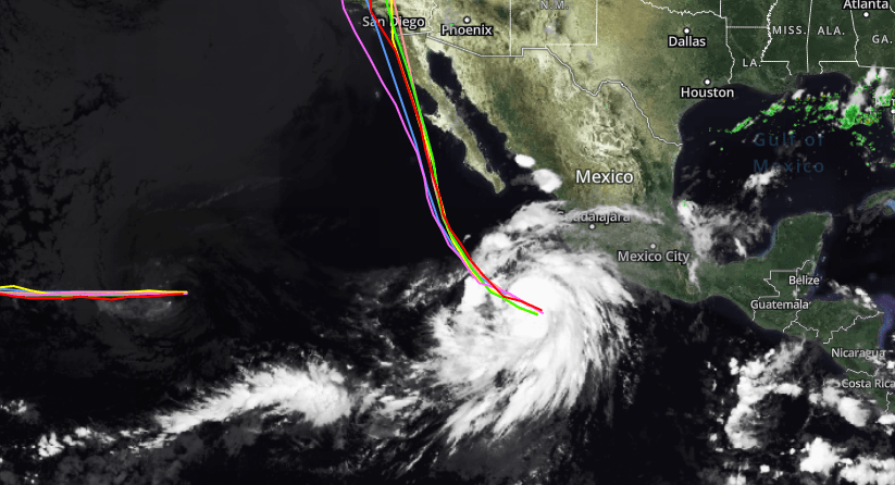 Hilary Storm Track