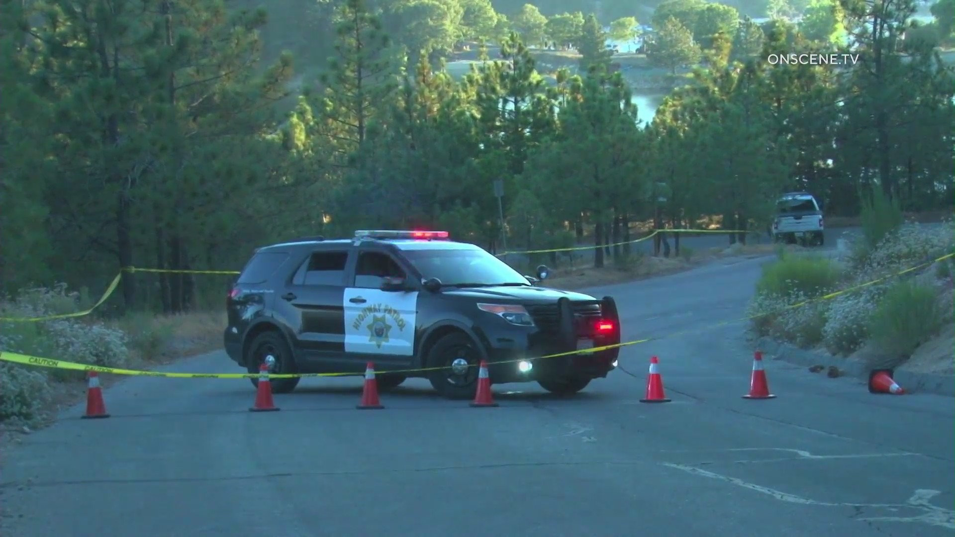 Authorities are investigating after a store owner was allegedly shot and killed for hanging a Pride flag outside her shop in Cedar Glen on August 18, 2023. (OnScene.TV)