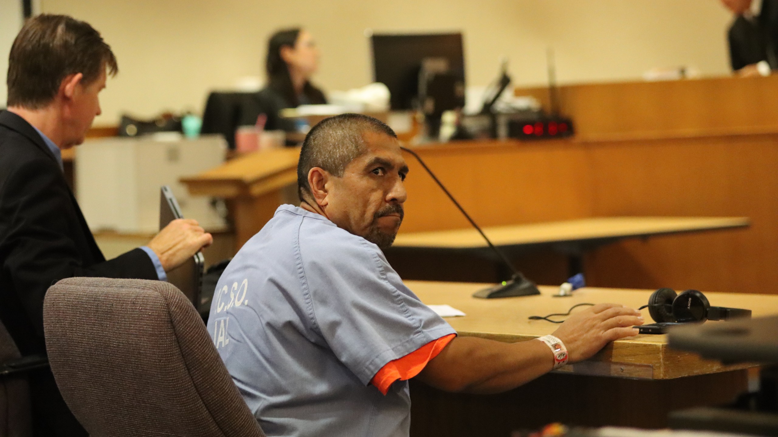 Everardo Meza Alamillo, 54, was sentenced to life in prison for the double murder of his estranged wife and her boyfriend in 1993. (Ventura County District Attorney’s Office)