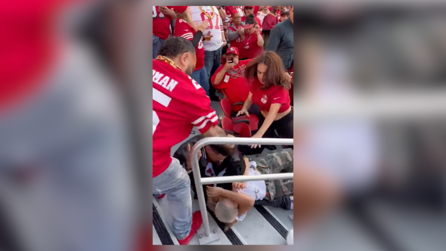 Brawl at 49ers game