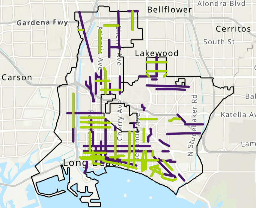 Long Beach speed limits