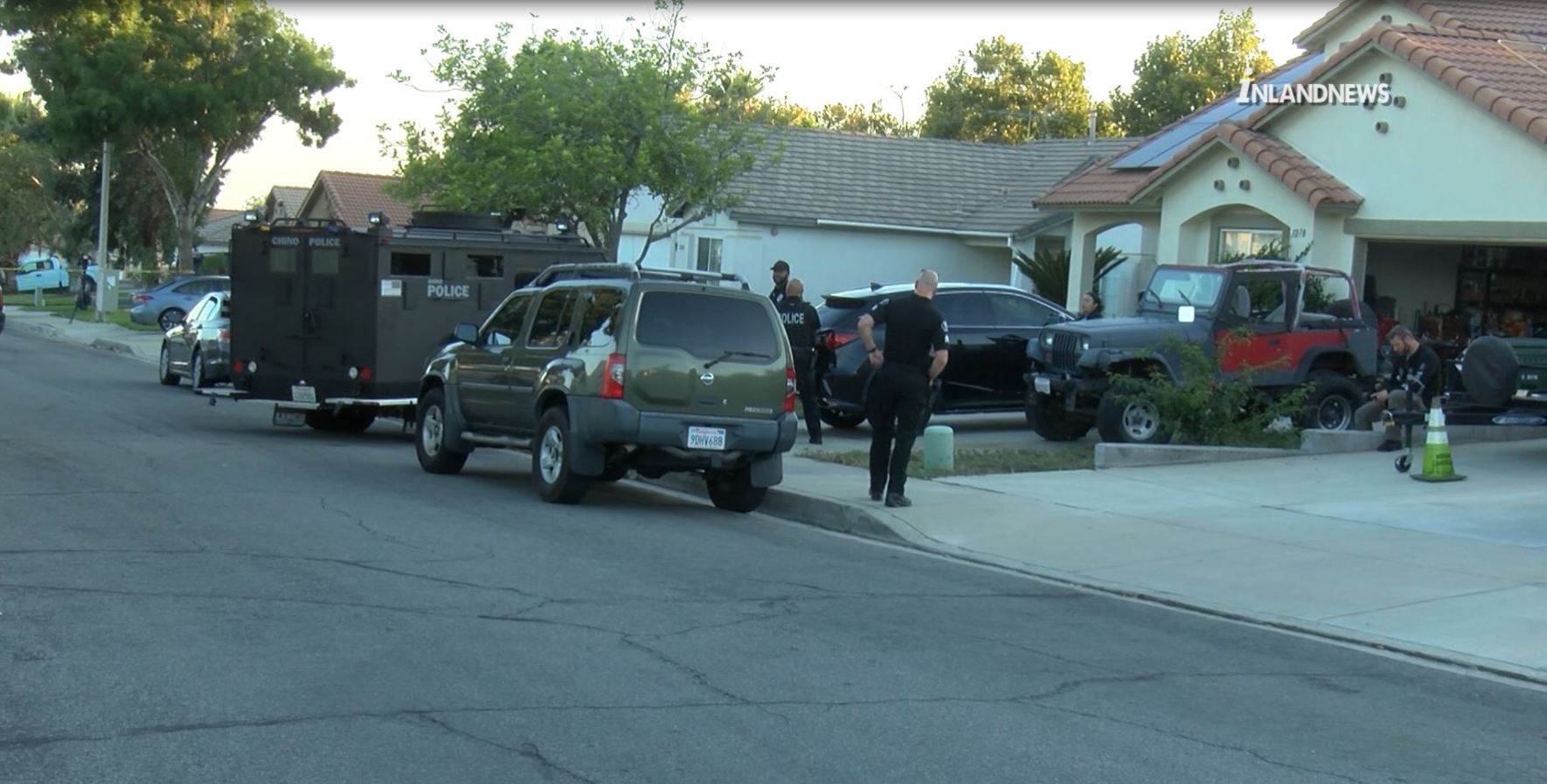 A suspect was shot and killed after a SWAT situation in San Bernardino County on Sept. 6, 2023. (InlandNews)