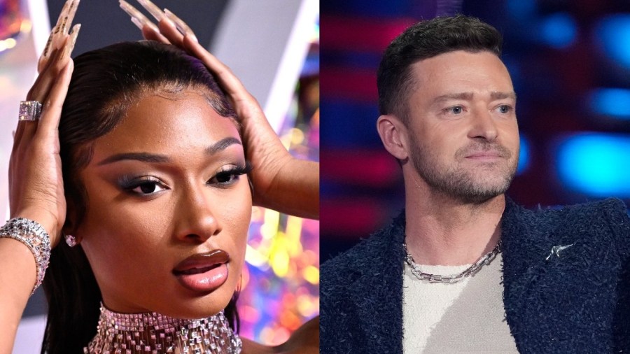 Megan Thee Stallion and Justin Timberlake