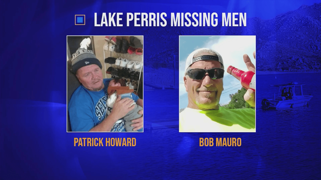 Patrick Howard and Bob Mauro are seen in photos provided by family.