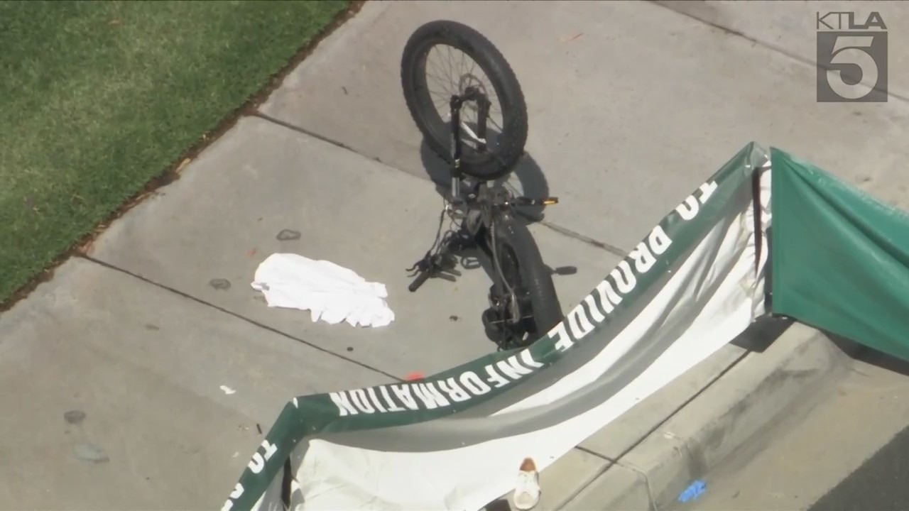 Santa Clarita e-bike crash