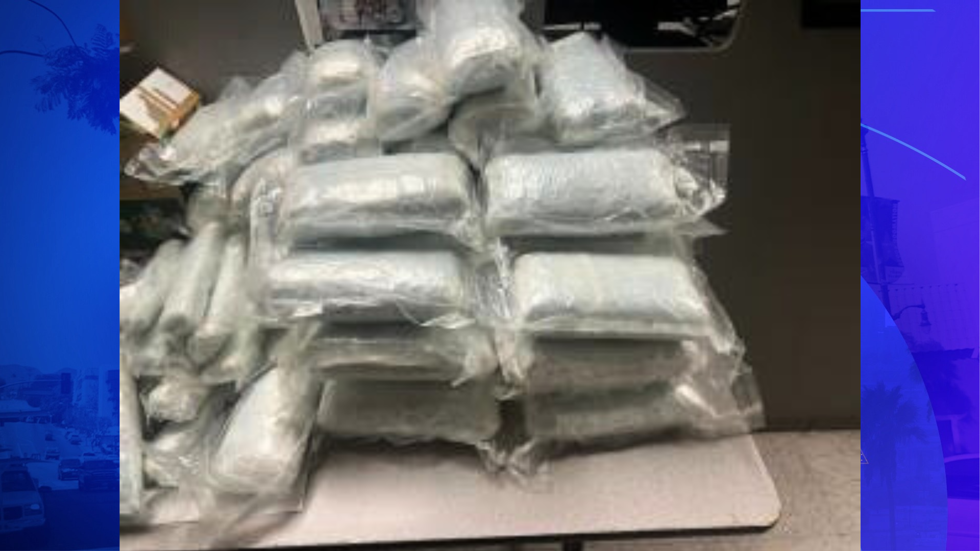 Two teens were caught allegedly attempting to smuggle $1.1 million worth of fentanyl across state lines in Riverside County on Oct. 25, 2023. (U.S. Customs and Border Protection)