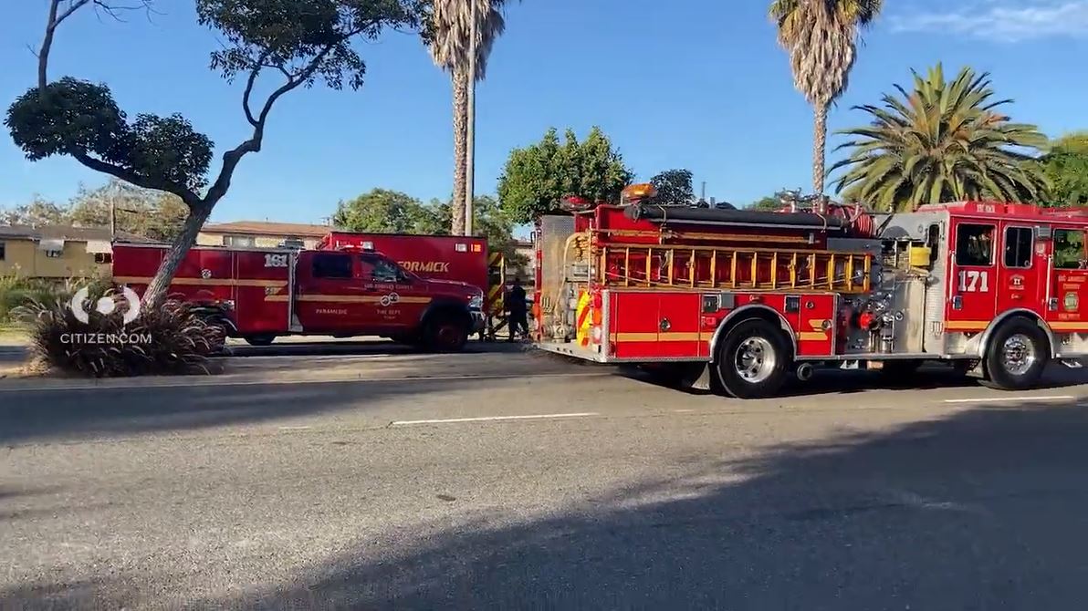 Five people were injured after a shooting in Inglewood on Oct. 7, 2023. (Citizen)