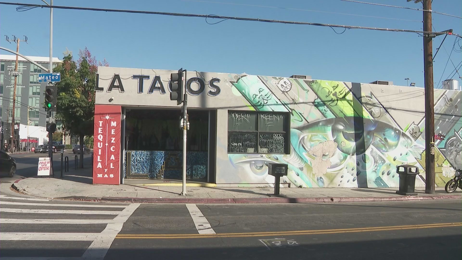 Thieves broke into popular downtown L.A. taco shop, Guerilla Tacos, and escaped with nearly $20,000 in cash on Oct. 19, 2023. (Guerilla Tacos)