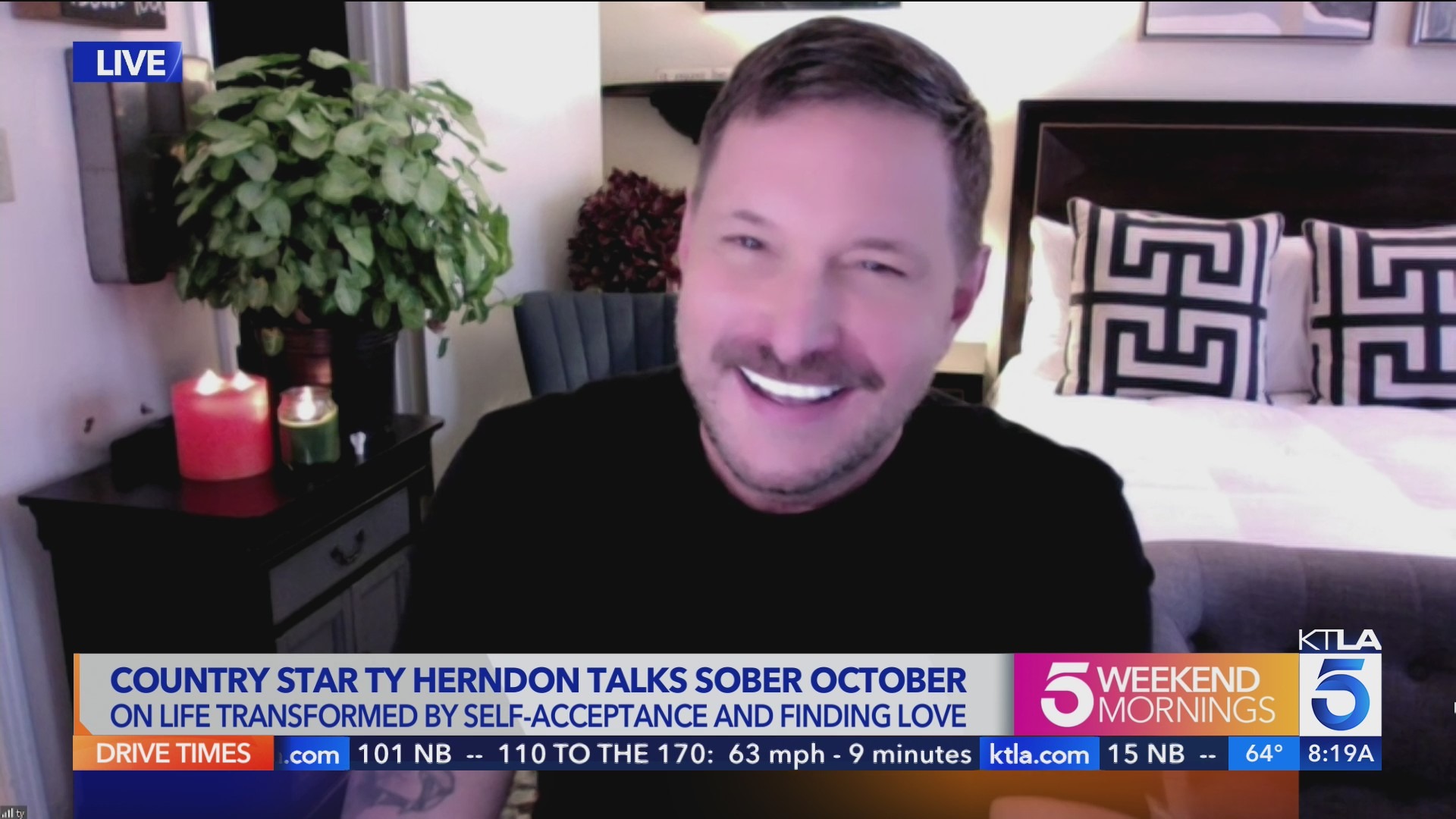 Country star Ty Herndon on finding love and Sober October