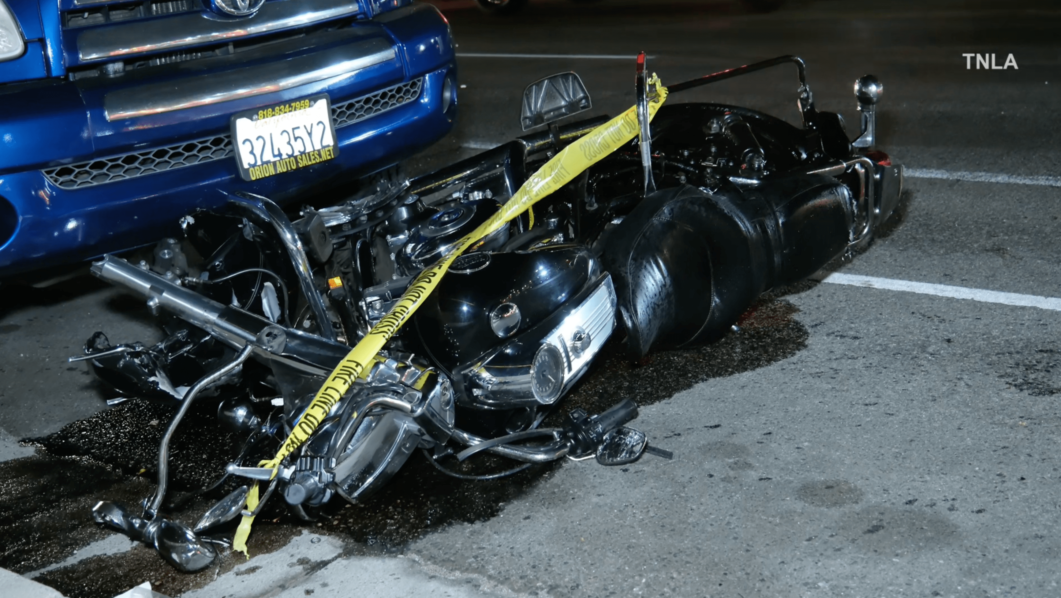 Motorcyclist killed by hit and run driver in San Fernando Valley