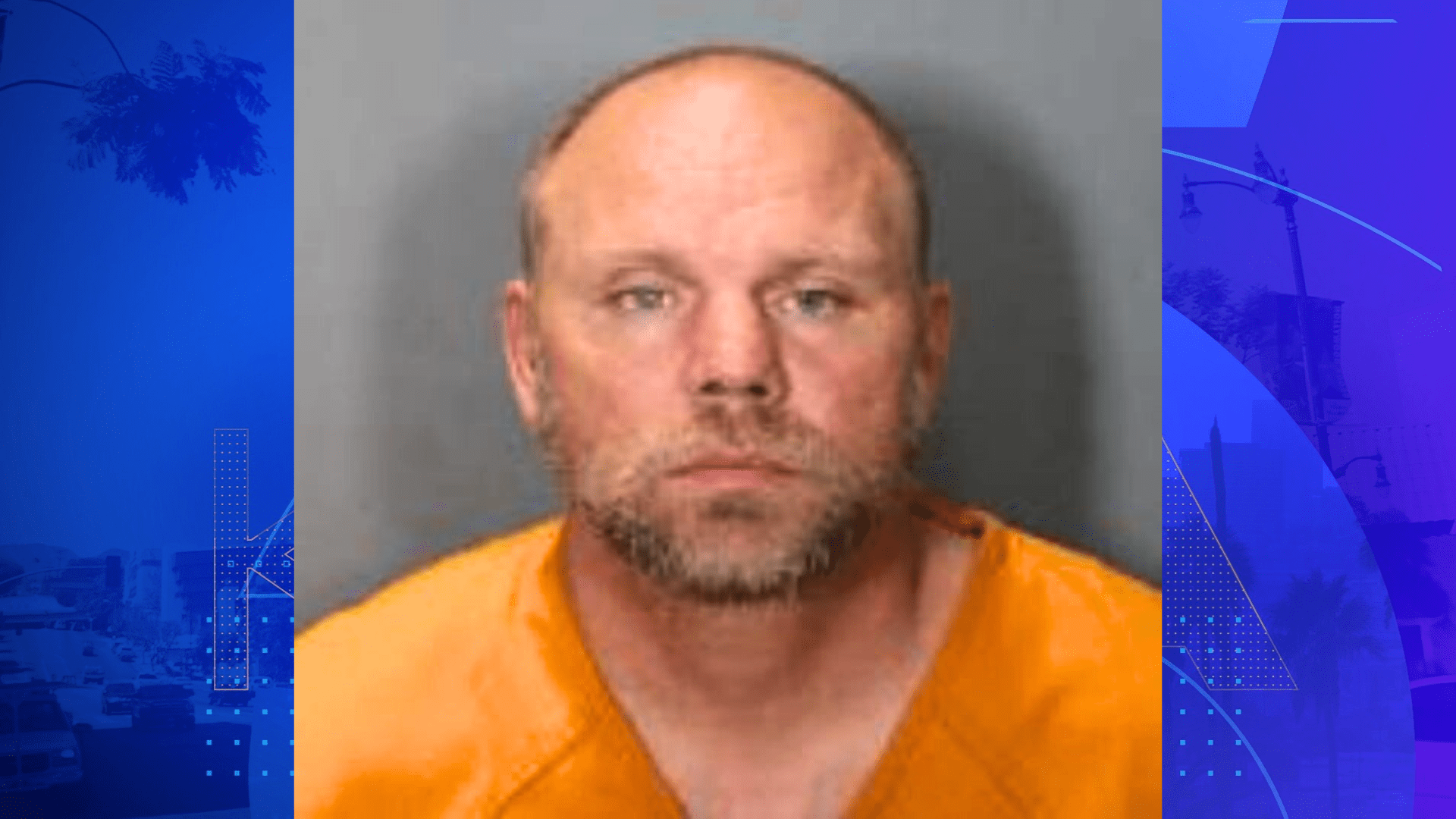 Thomas Avery Hillman, Jr., 44, in a booking photo from the Orange County Sheriff’s Department.