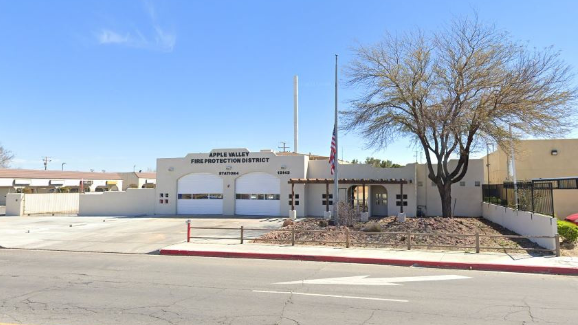 Apple Valley Fire District Station in Apple Valley, California. (Google Earth)