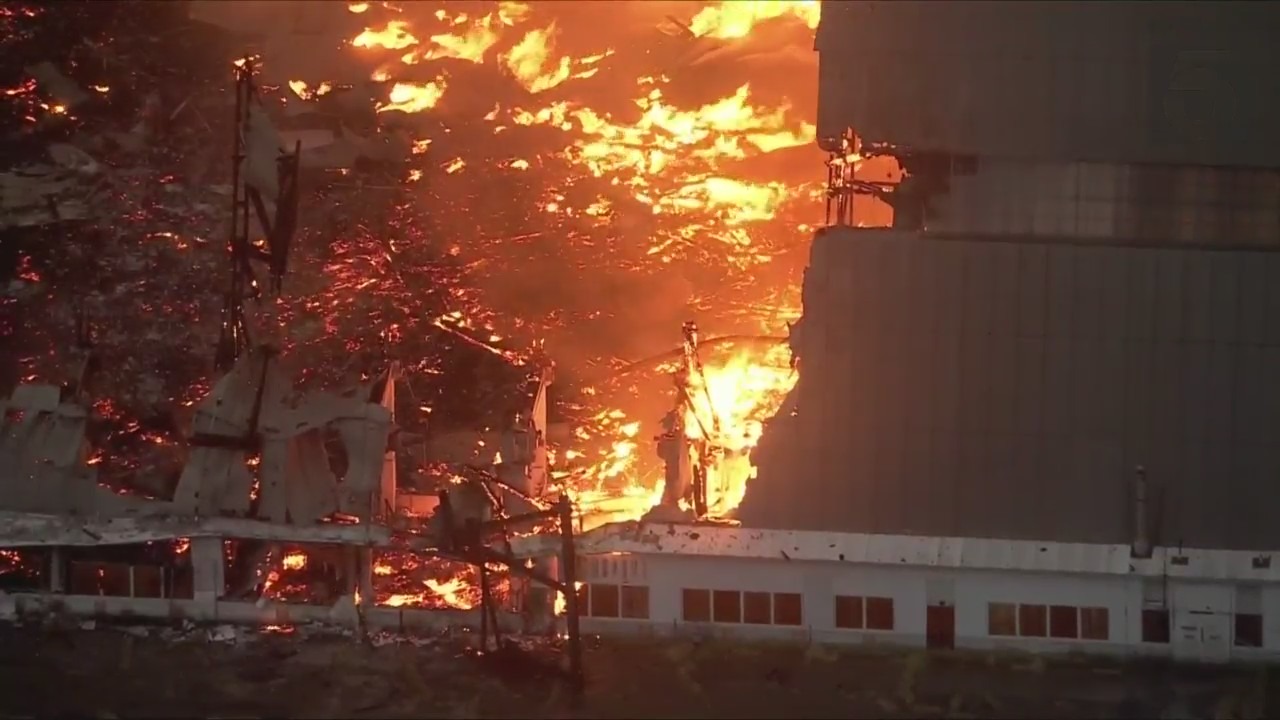 Tustin Hangar Fire