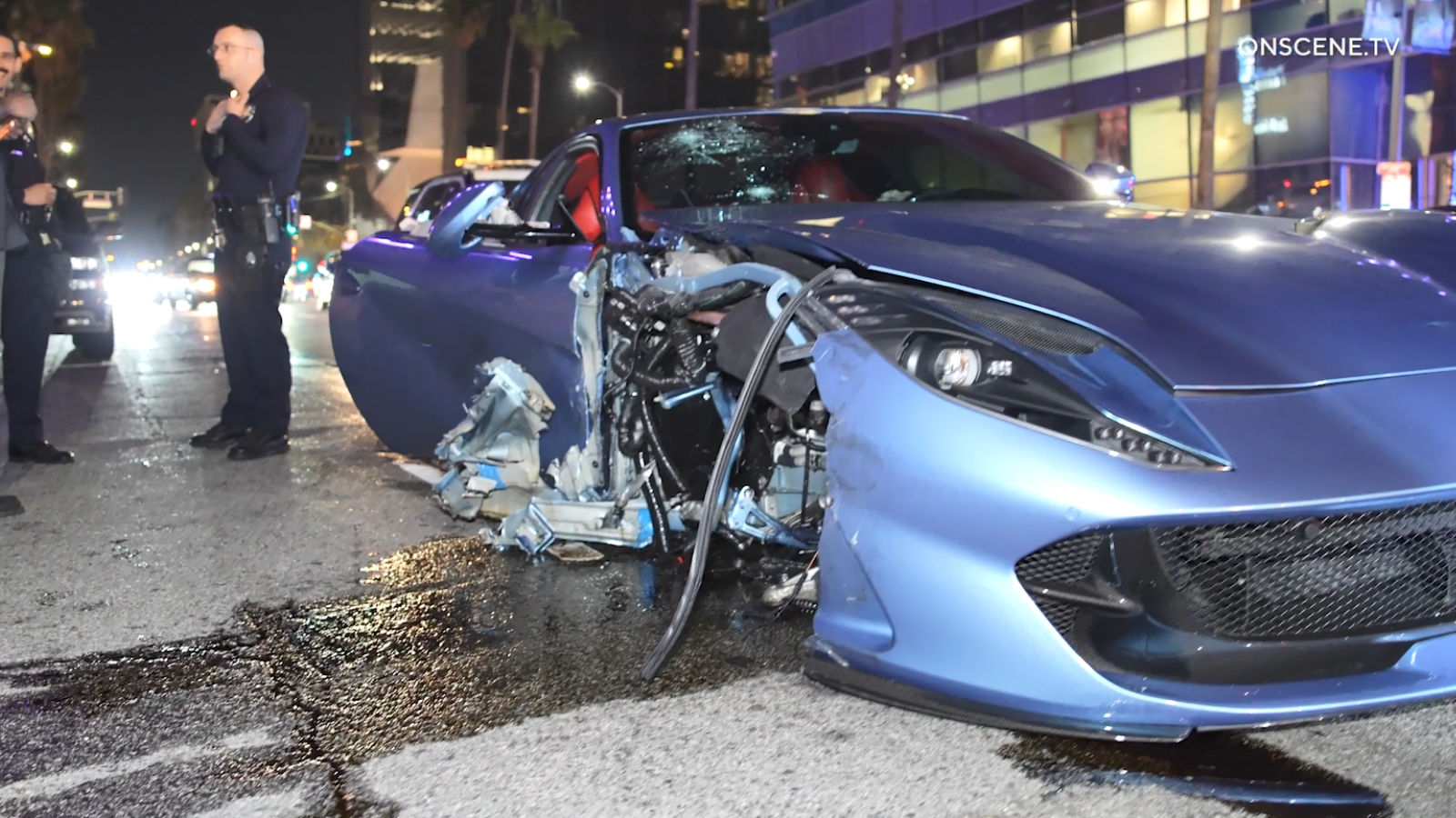 Reports: Michael B. Jordan’s Ferrari involved in crash in Hollywood