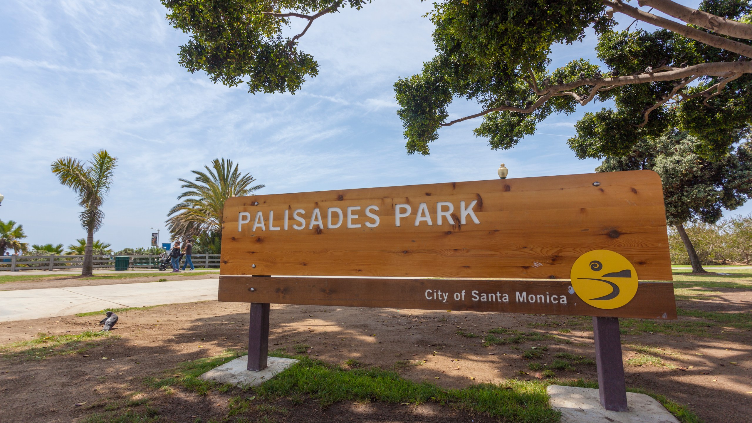 Palisades Park in Santa Monica, California. (Getty Images)