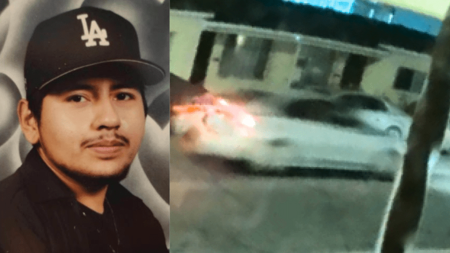 Miguel Angel Prado, 23, was found shot to death in Compton on Aug. 18, 2023 as the gunman remains at large. (Los Angeles County Sheriff’s Department)