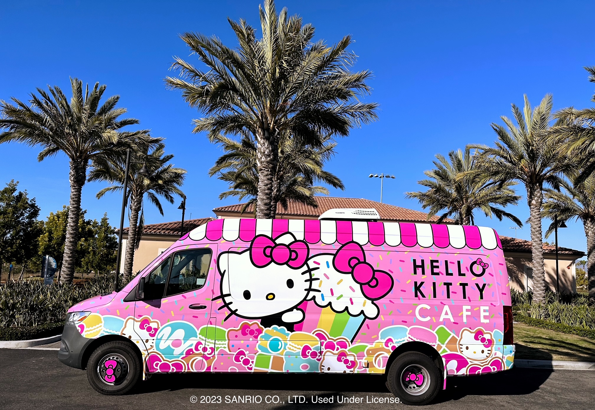 Hello Kitty Café truck coming to Southern California. (Sanrio)