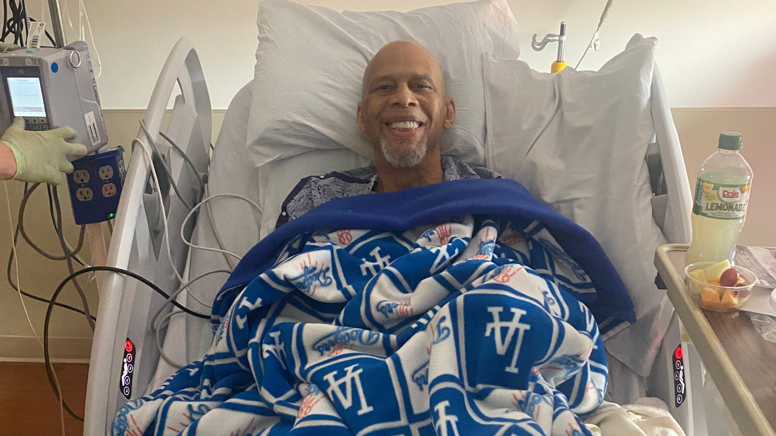 Kareem Abdul-Jabbar Recovering