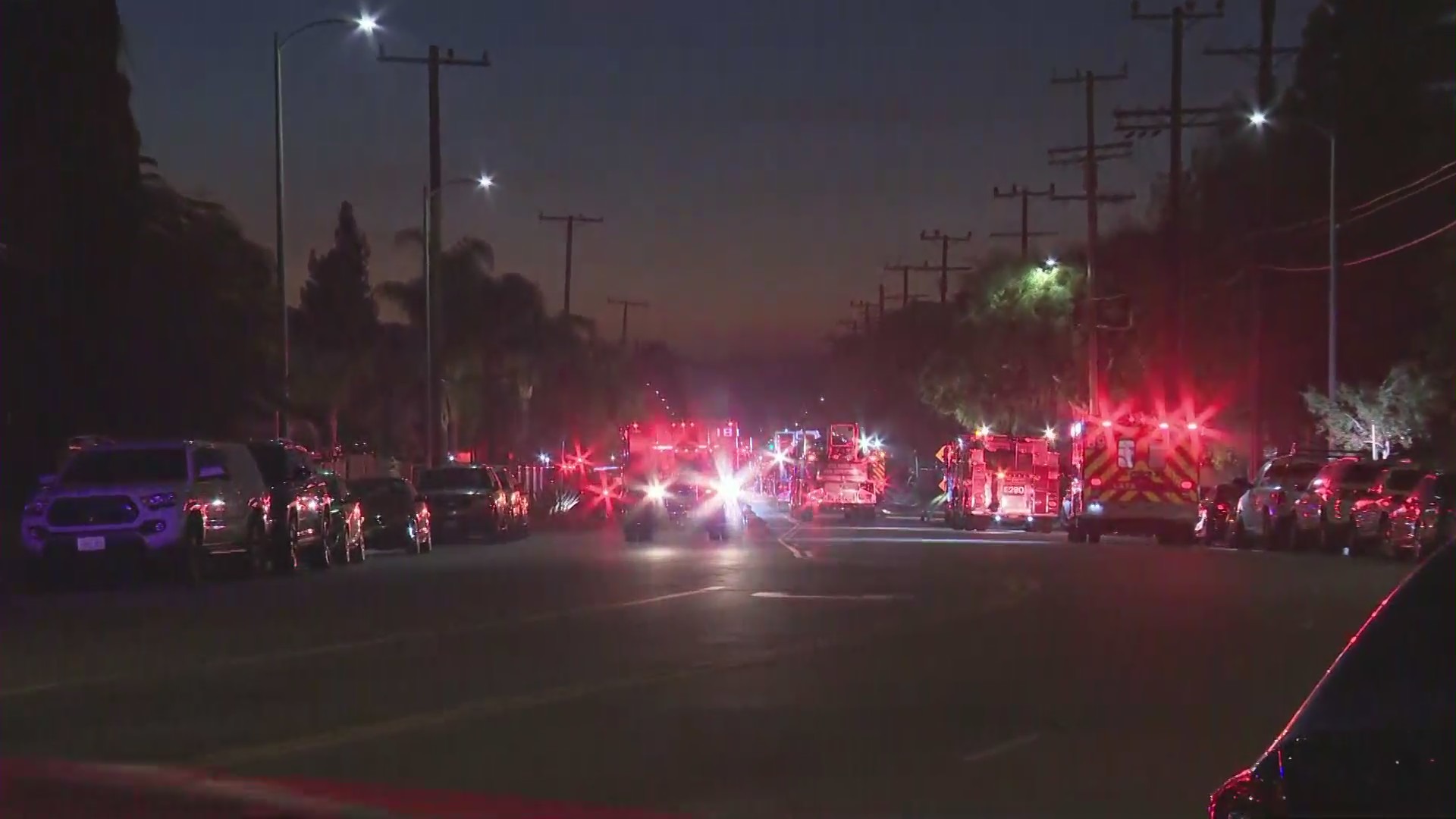 Firefighters battle ammunition fueled fire in Sylmar